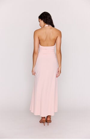 Amelia Halter Midi Dress image number 3