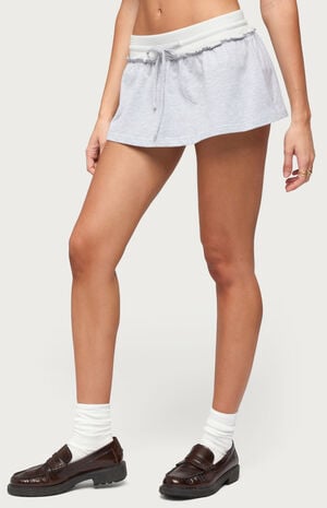 Tenney Contrast Flared Mini Skort image number 2