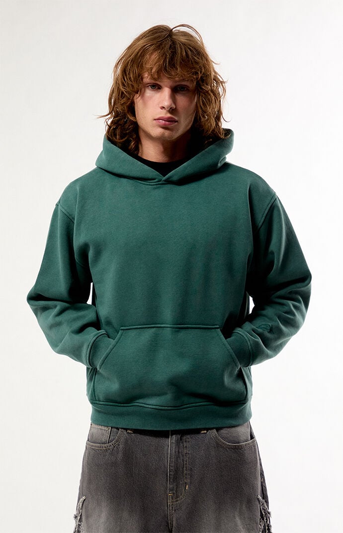 Pacsun Green Snow Wash Hoodie