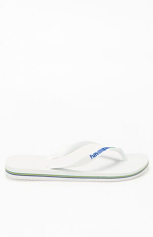 Women's Brazil Logo Flip Flop Sandals image number 1