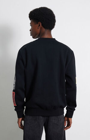 Death Metal Multi Hit Crew Neck Sweatshirt image number 3