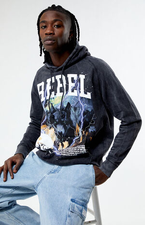 Rebel Pack Vintage Wash Hoodie image number 1