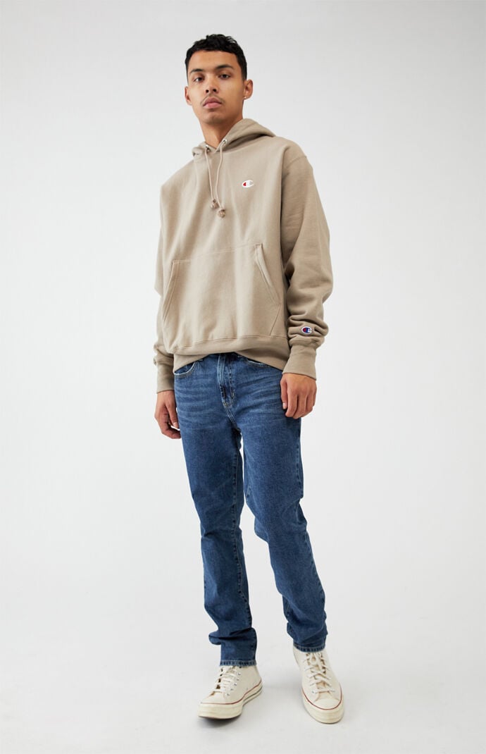 Mini C Reverse Weave Pullover Hoodie