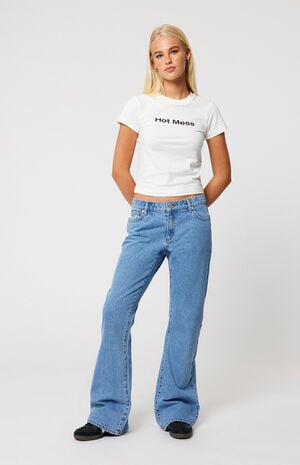 Gigi 99 Low Baggy Flare Jeans image number 4