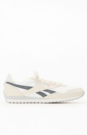 Women's White Classic AZ Sneakers image number 1