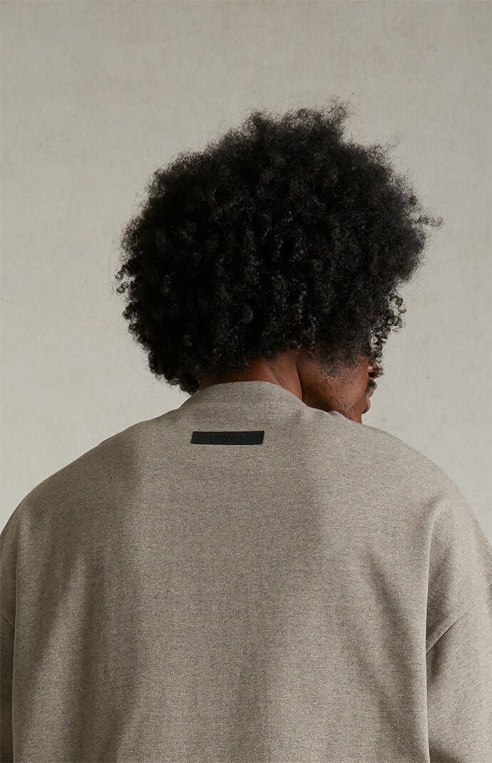 Fear of God ESSENTIALS Heather Grey Heavy T-Shirt