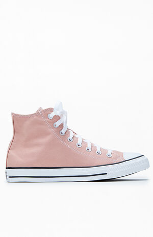 Pink Chuck Taylor All Star High Top Sneakers image number 1