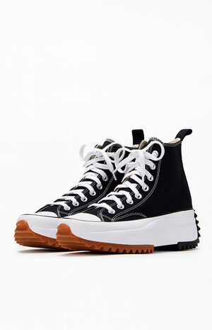 Black Run Star Hike High Top Sneakers image number 2
