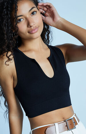Seamless Notch Tank Top image number 3