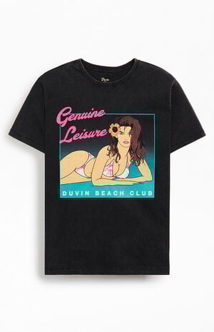 Beach Club Poster T-Shirt