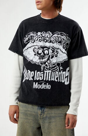 La Catrina Dia De Los Muertos T-Shirt image number 3