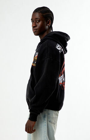 x Stranger Things Creatures Welcome Zip Up Hoodie image number 5