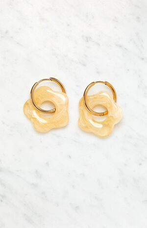 Ivory Primrose Earrings image number 3