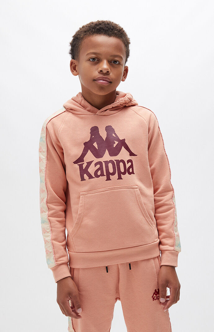 Kappa Kids Pink 222 Banda Hurtado Hoodie PacSun