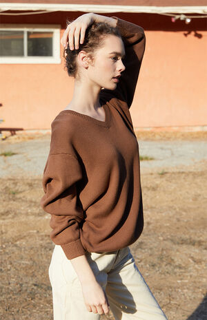 Brown Agnes Sweater image number 2