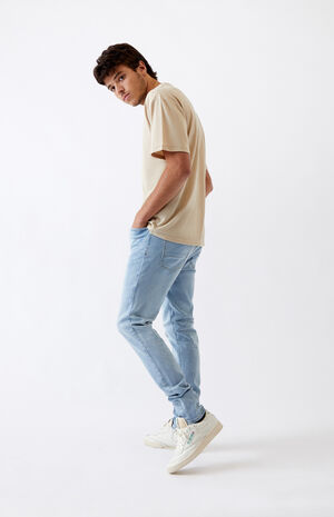 Medium Stacked Skinny Jeans image number 3