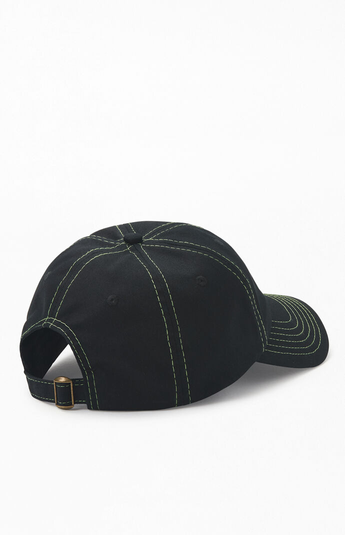 Contrast Stitch Strapback Dad Hat