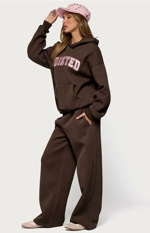 Edikted Glow Rhinestone Hoodie image number 4