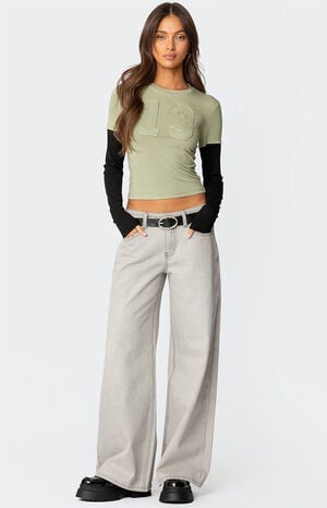 Casey Low Rise Boyfriend Jeans image number 1