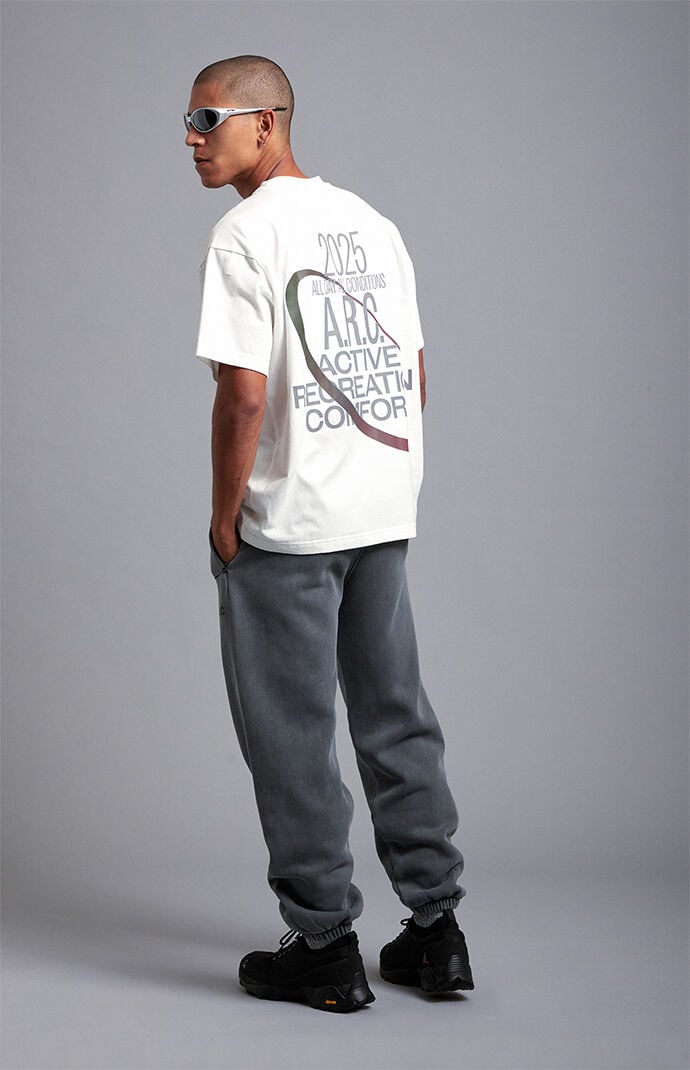 A.R.C. Black Fleece Jogger Sweatpants