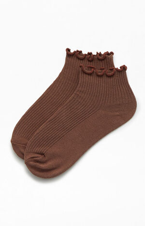 Ruffle Ankle Socks image number 1