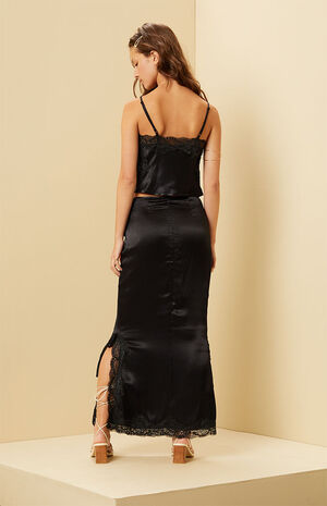 La Vita Lace Midi Skirt image number 3