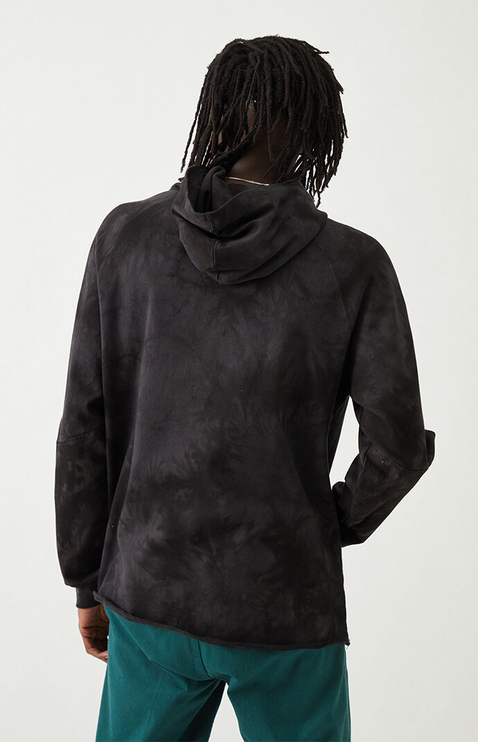 Tie-Dyed Embroidered Hoodie