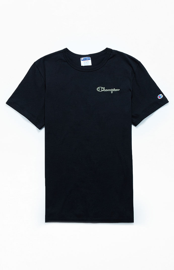Neon champion t shirt hotsell