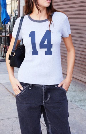 Hailie 14 Ringer T-Shirt image number 1