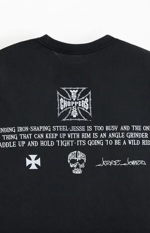 Barb Wire Iron Cross T-Shirt image number 4