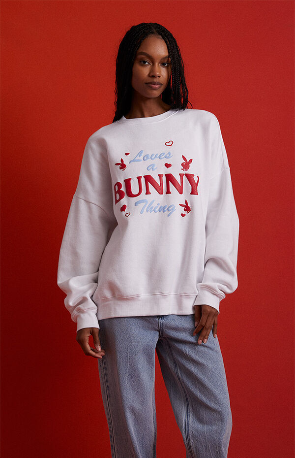 By PacSun Bunny Thing Crew Neck Sweatshirt