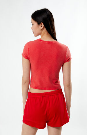 Treat Yourself Cropped T-Shirt image number 3