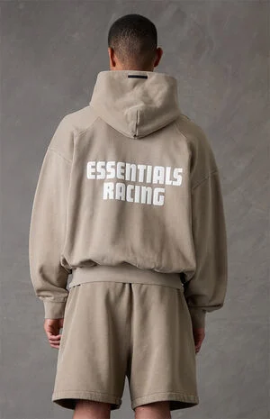 Clay Racing Classic Raglan Hoodie image number 4