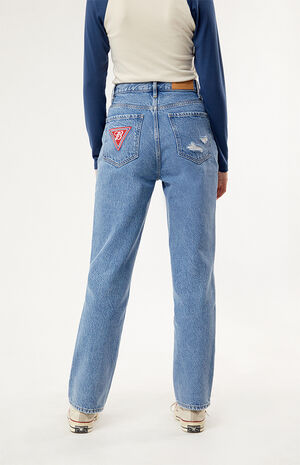 By PacSun Medium Indigo Dad Jeans image number 4