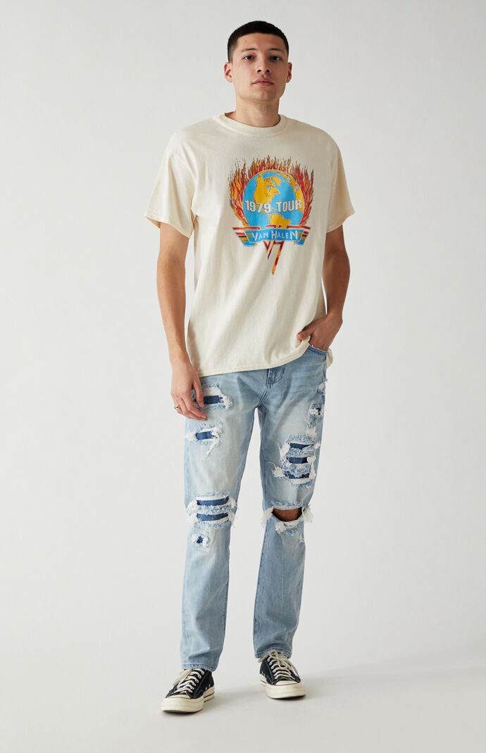 Indigo Slim Taper Jeans