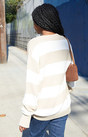 Striped Brianna Sweater image number 4