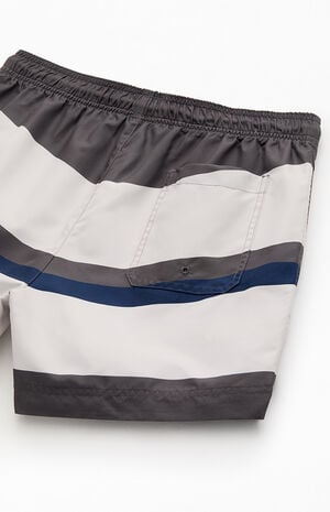 Pierre Striped Eco 4.5" Swim Trunks image number 4