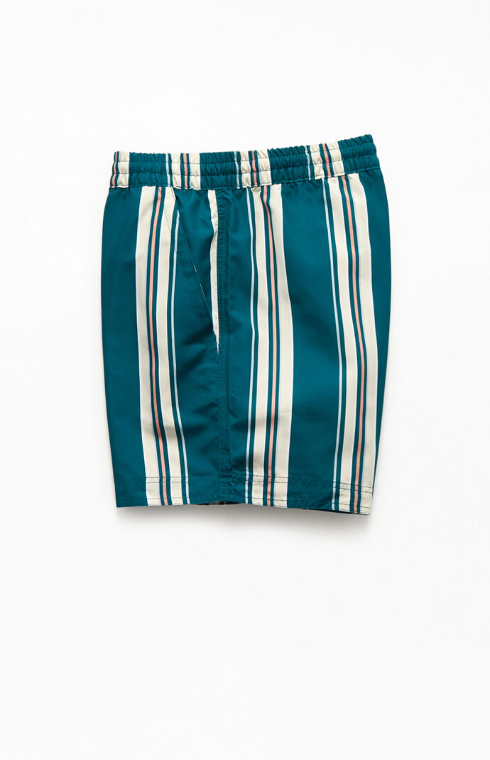 Striped 15" Swim Trunks
