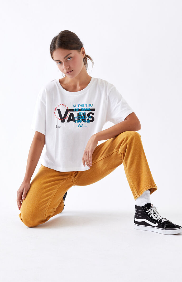 White Ya Mos Cropped T-Shirt