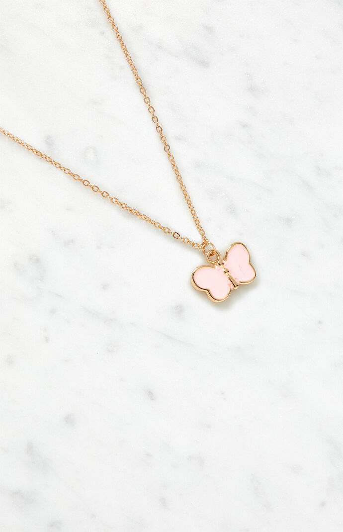 Pacsun butterfly clearance necklace