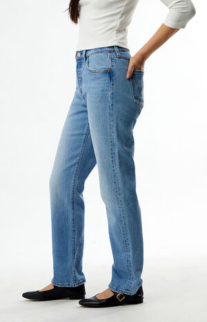 Medium Indigo 501 Curve Jeans image number 3