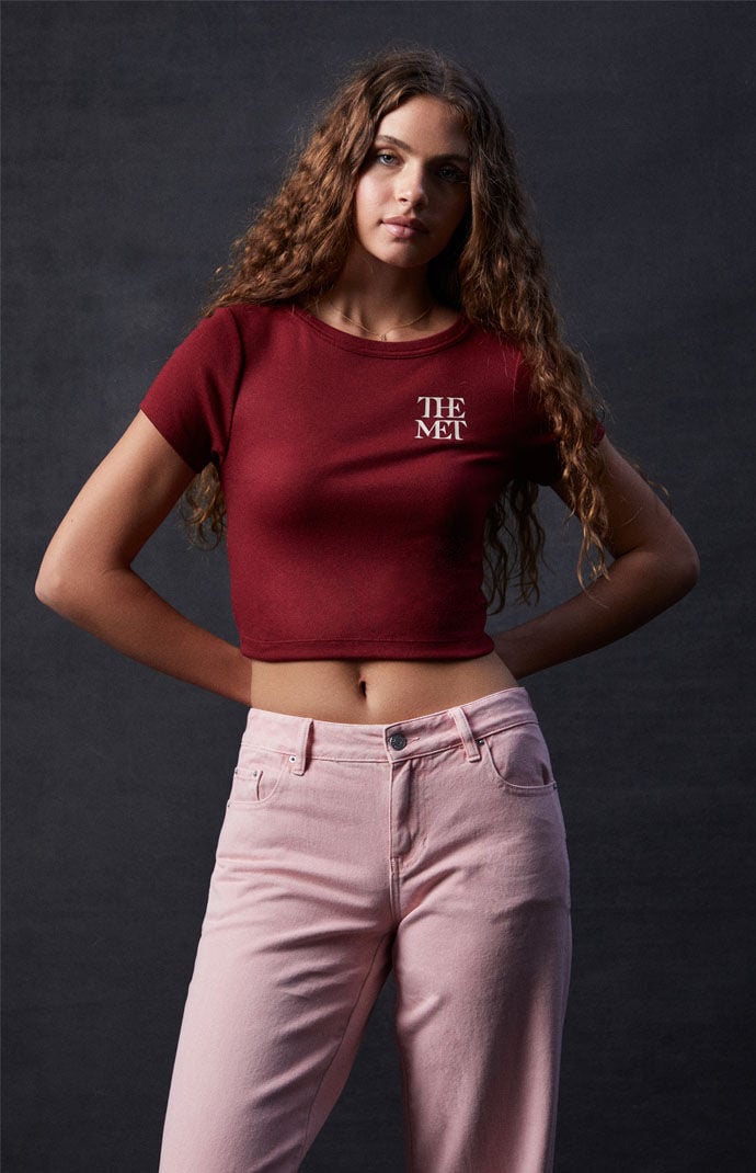 Pacsun red cheap shirt