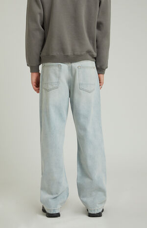 Light Indigo Dart Baggy Jeans image number 5