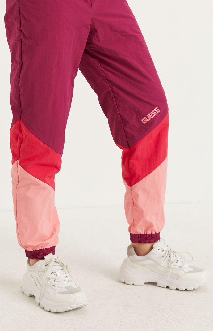 colorful track pants