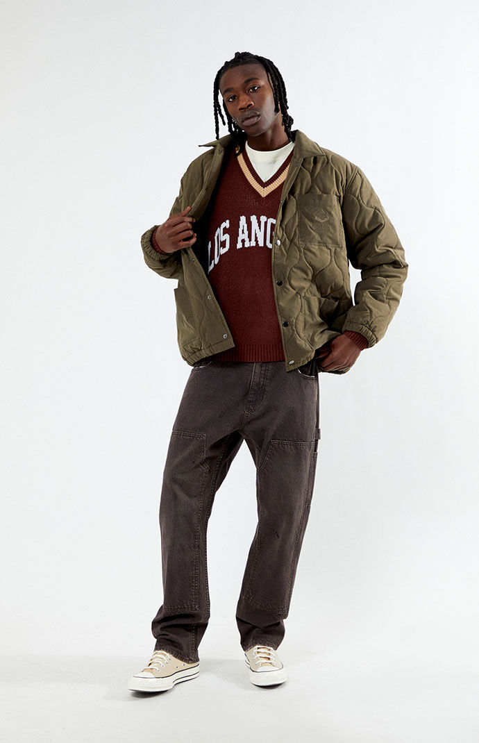Coach jacket on sale outfit men