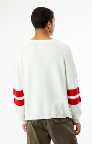Varsity Stripe Logo Sweater image number 4
