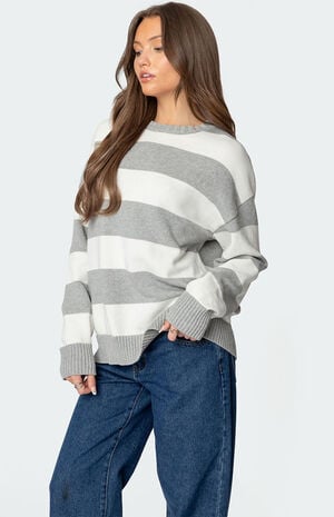 Richie Oversized Striped Sweater image number 3