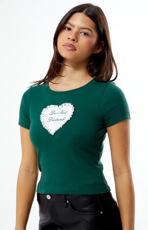 Heart Applique Baby T-Shirt image number 1