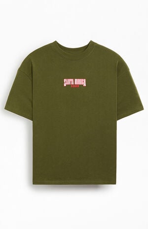 Santa Monica Embroidered T-Shirt Santa Monica Embroidered T-Shirt image number 1
