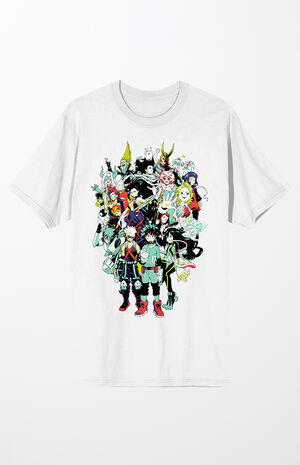 My Hero Academia Characters Anime T-Shirt My Hero Academia Characters Anime T-Shirt image number null